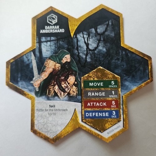 Heroscape darrak ambershard - darrak,